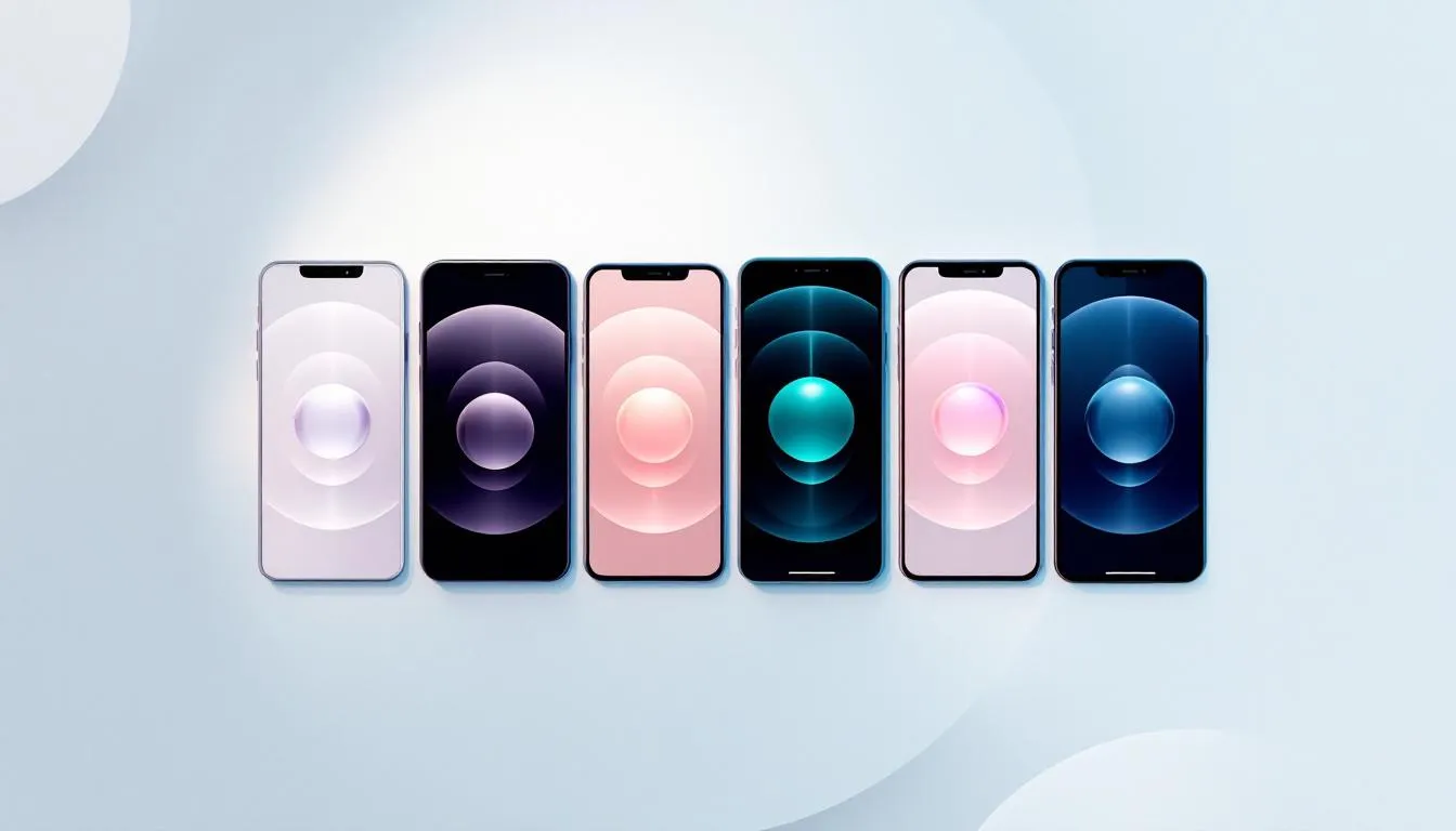 Diff&eacute;rents mod&egrave;les d'iPhone pr&eacute;sent&eacute;s pour aider &agrave; choisir le bon pour l'entreprise.