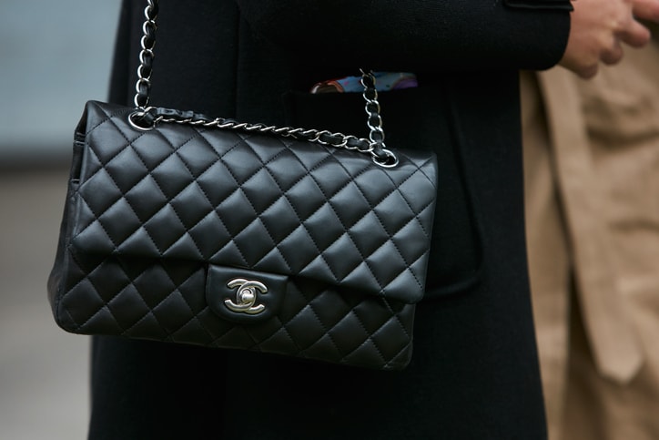 Chanel Klassische Handtasche Schwarz