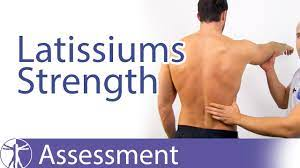 Latissimus Dorsi Muscle Strength Assessment - YouTube