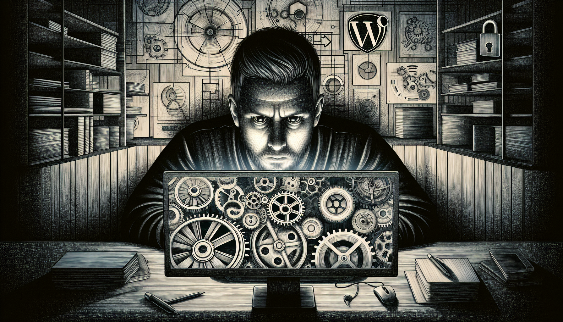 An illustration highlighting the challenges of implementing automation in WordPress support.