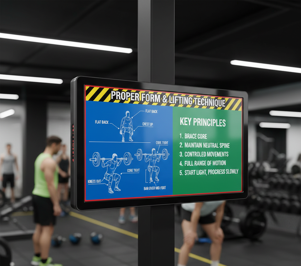 10 Best Weight Room Signs for Safe Gym Workouts