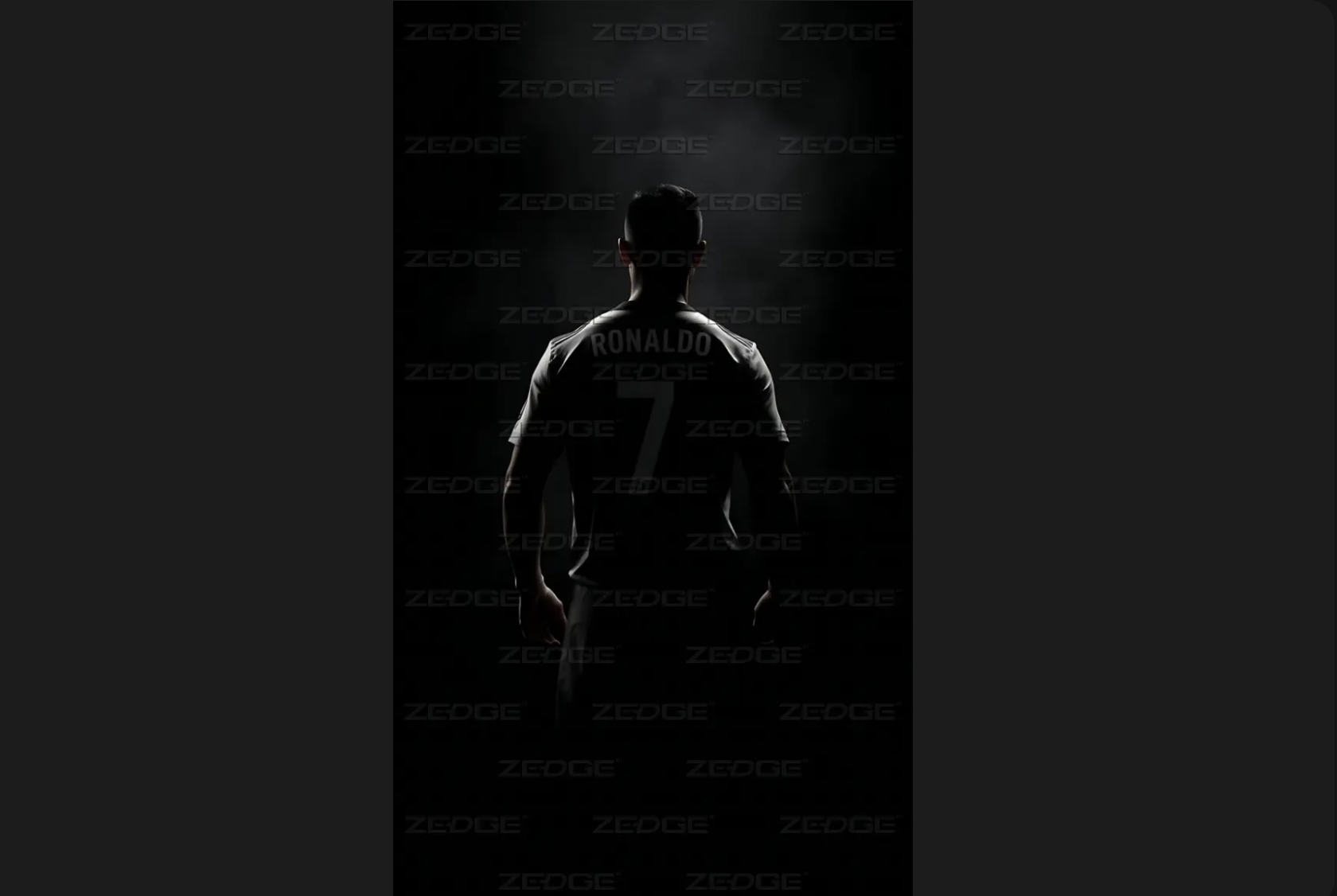 amoled ronaldo wallpaper