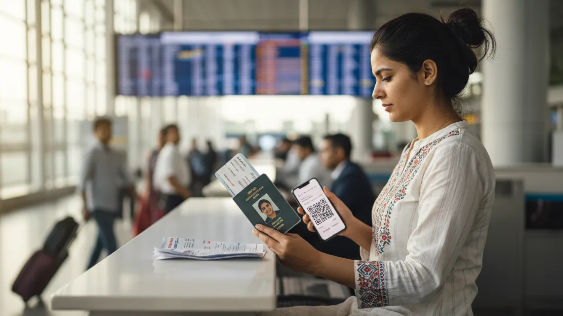 Checkpoints where dummy ticket is verified during travel