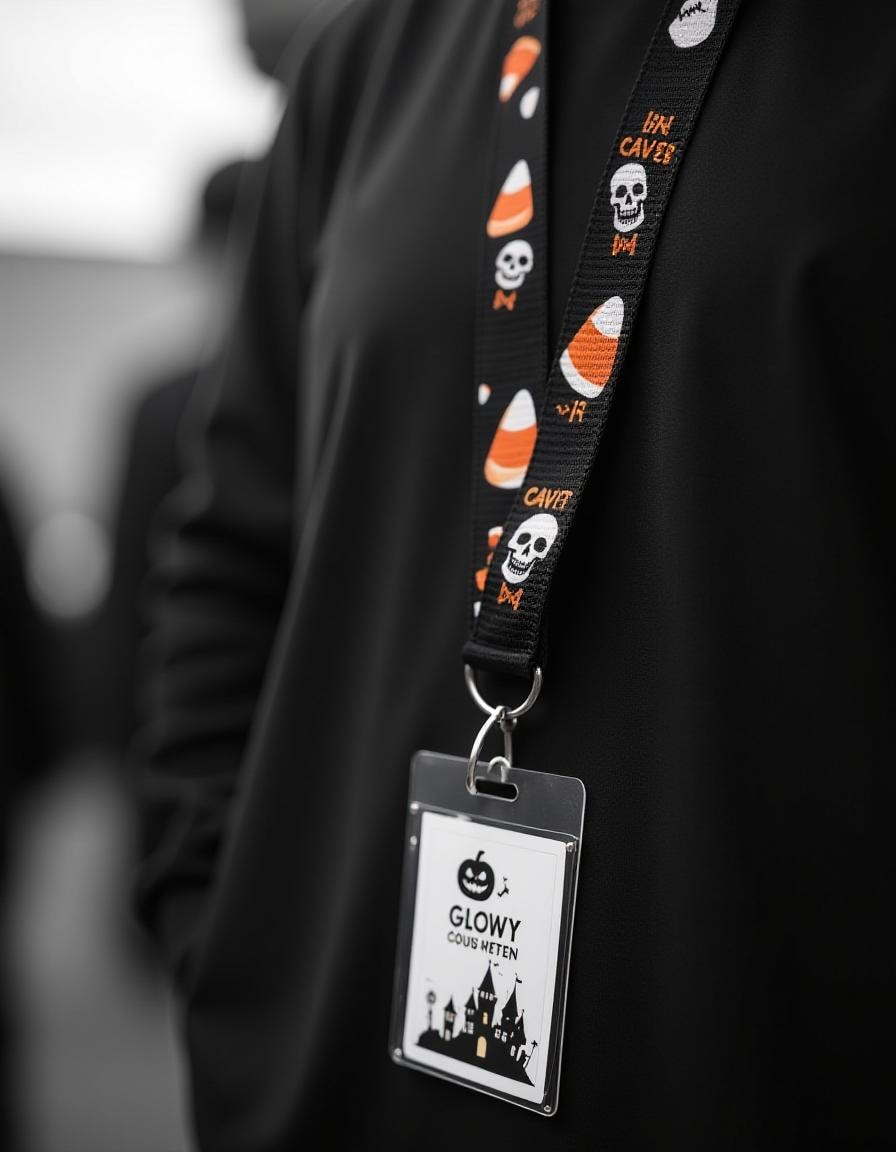 halloween lanyard