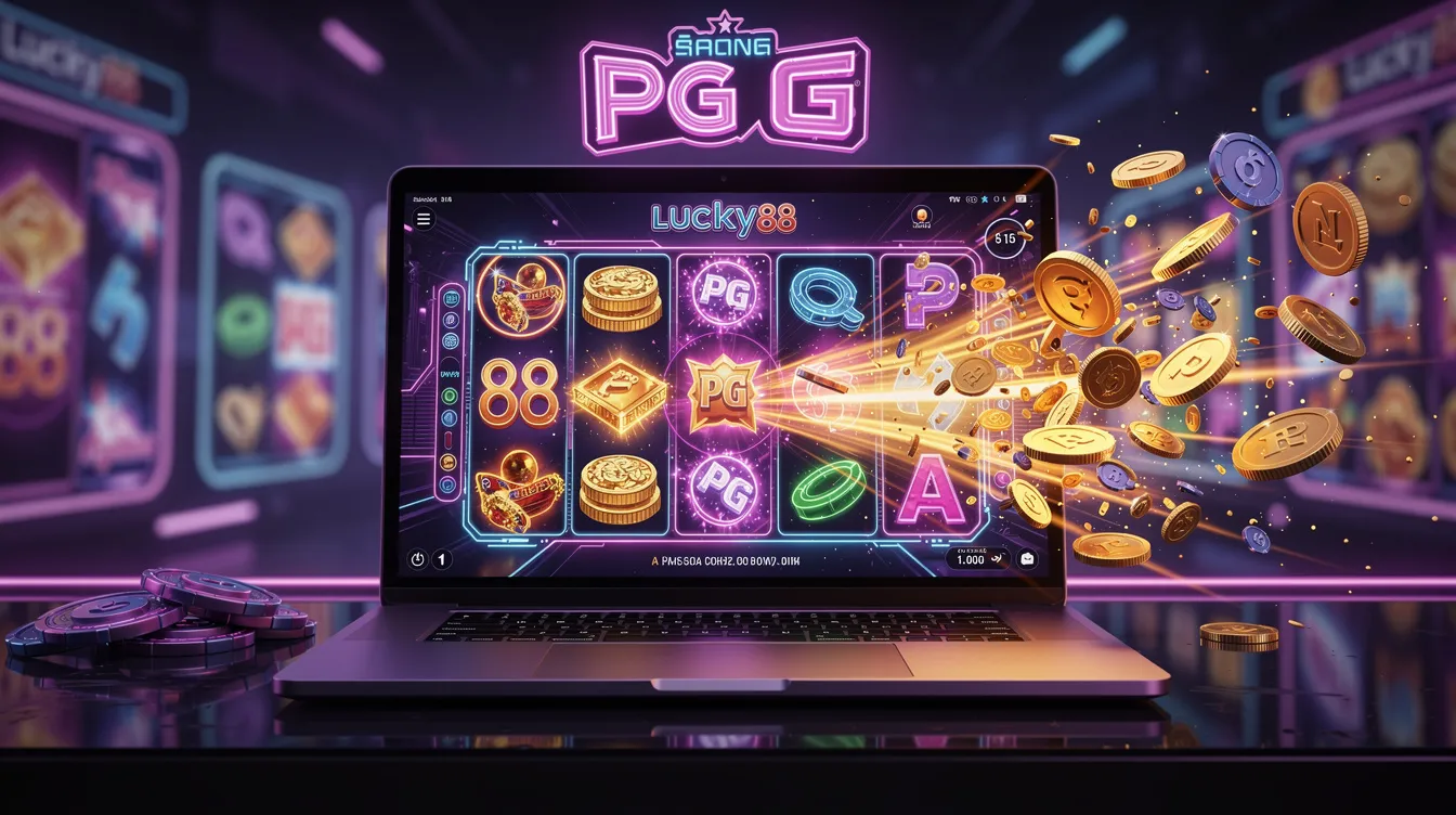 ภาพนี้แสดงถึงเว็บไซต์ "สล็อต pg lucky88 net" ซึ่งมีการออกแบบที่ดึงดูดสายตา พร้อมกับระบบการเข้าใช้งานที่สะดวกสบาย สำหรับผู้ที่สนใจในเกม สล็อต โดยมีการเน้นเรื่องลิขสิทธิ์อย่างชัดเจนในเนื้อหา. สล็อต pg lucky88.net