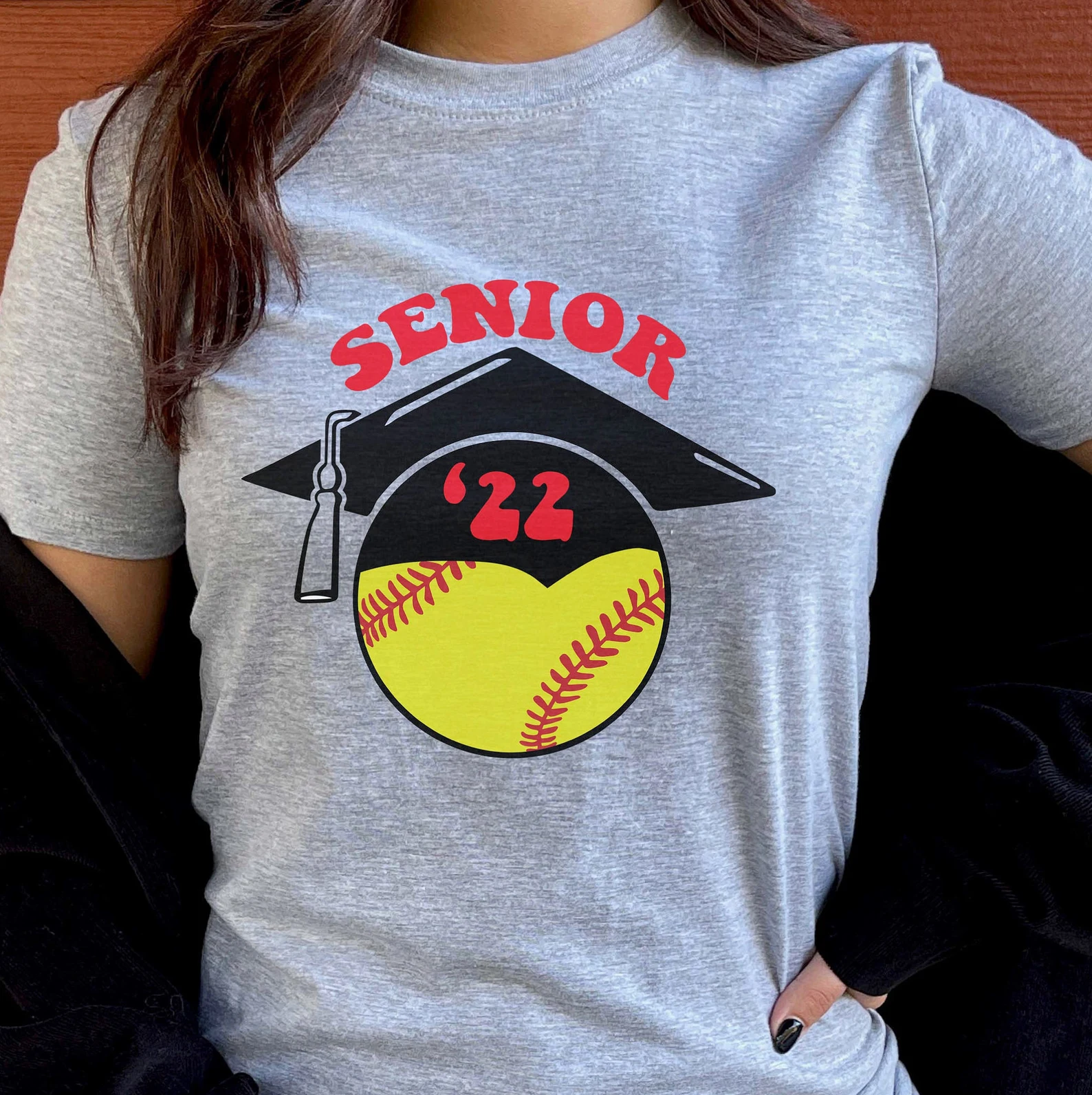 Every softball player will feel special on Senior night with custom t-shirts. Find yours online on Etsy.com or make your own!