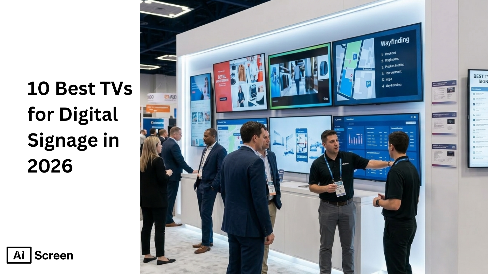 10 Best TVs for Digital Signage in 2026 1 top tvs recommended for digital signage applications