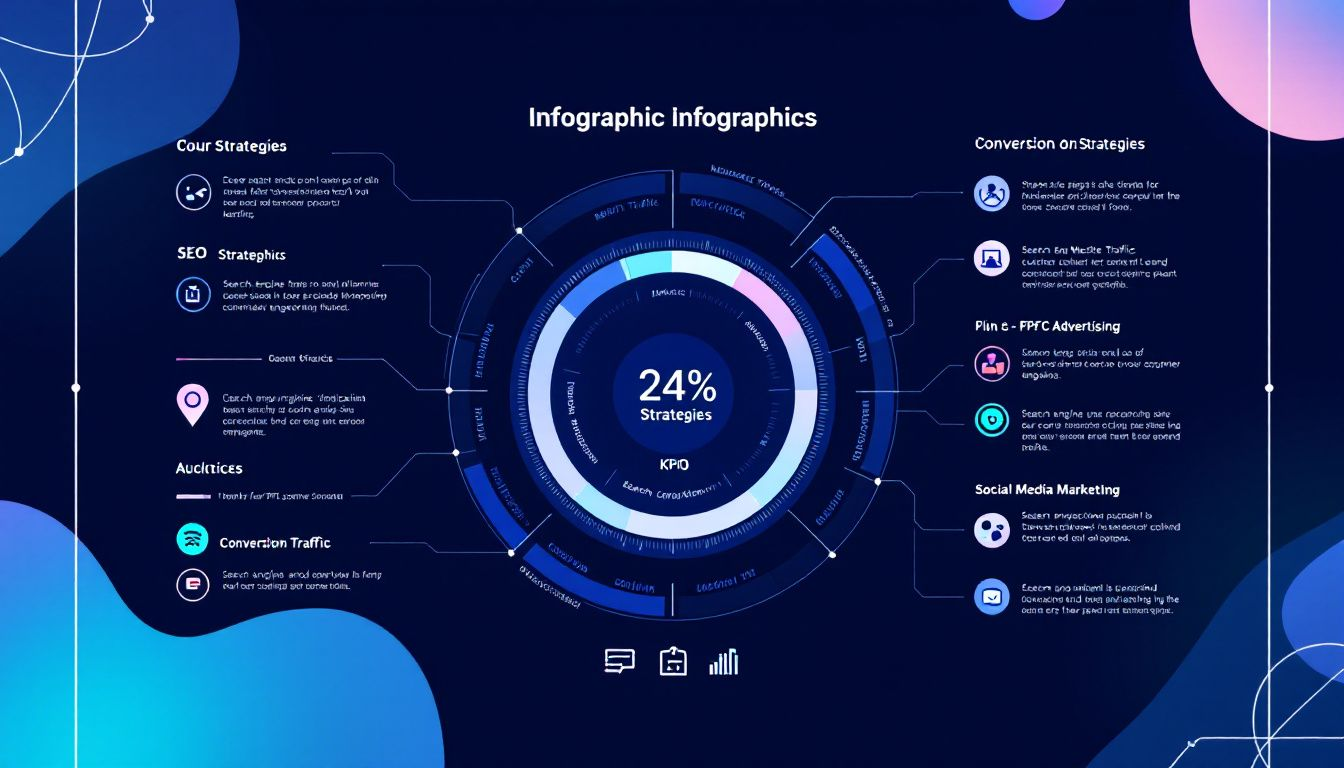 High-quality visuals enhancing the effectiveness of landing pages.