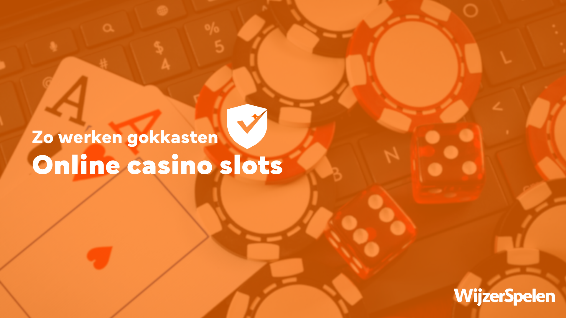 Illustratie over hoe online casino slots en gokkasten werken bij WijzerSpelen.