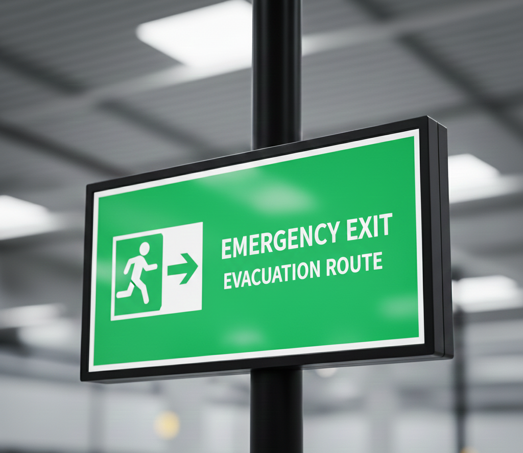 fire exit evacuation route