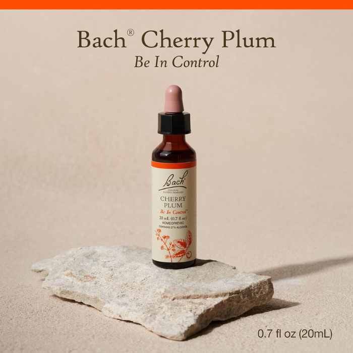 Bach Cherry Plum remedy for depression, "Be In Control."