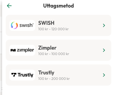 casinostugan uttag