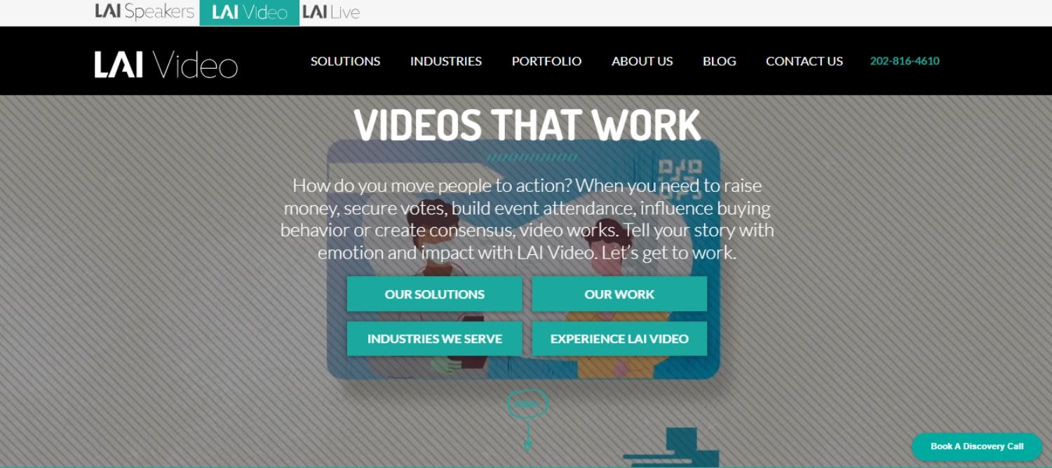 LAI Video crafts mission-driven corporate video and educational videos