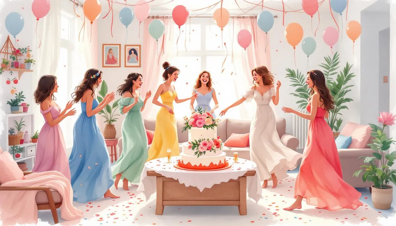 Organizacja wieczoru panieńskiego w domu.