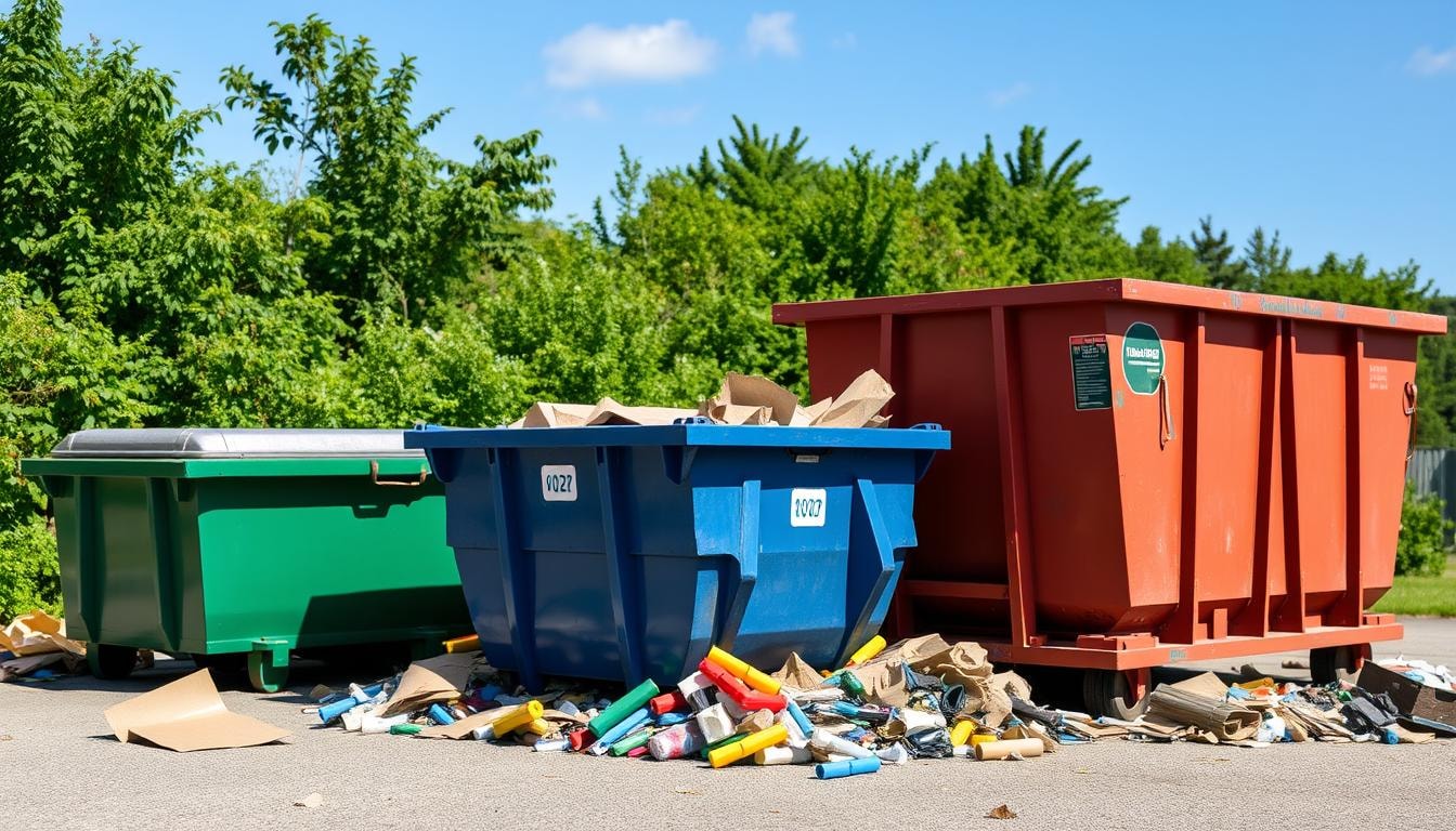 dumpster sizes