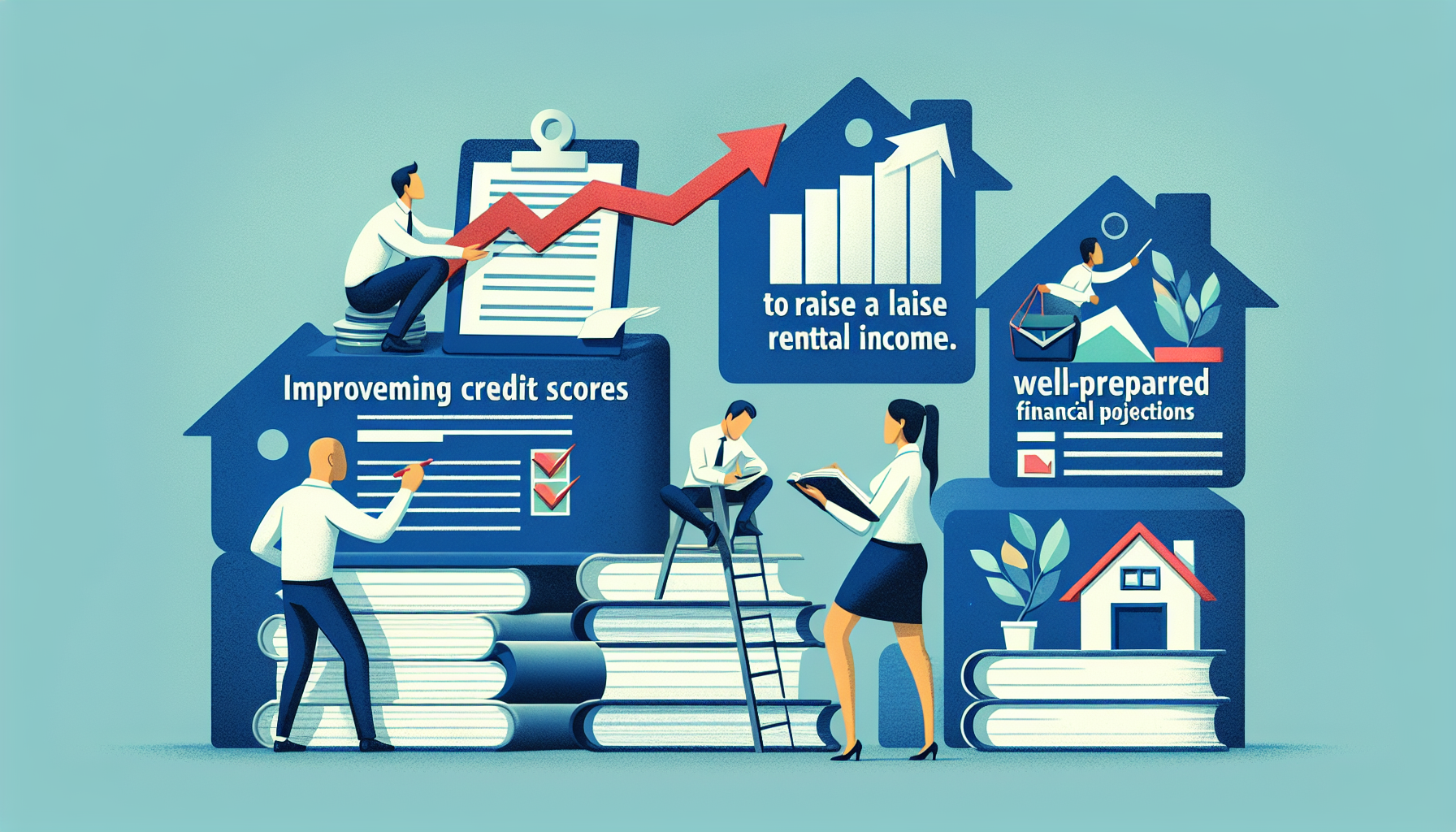 Illustration of improving DSCR loan application