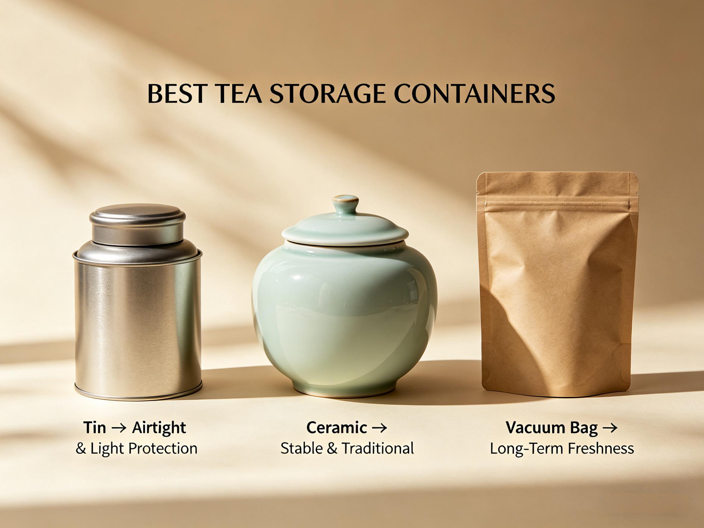 BEST TEA STORAGE CONTAINERS