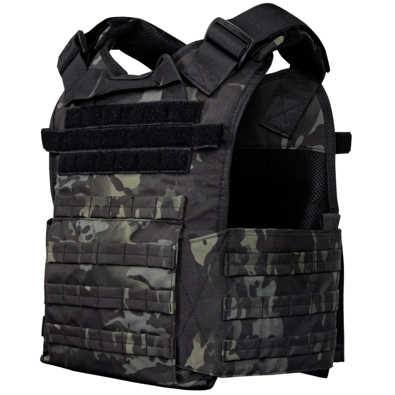 Tactical Low Vis LV-119 Plate Carrier Slick Lightweight Body Armor Airsoft  Vest