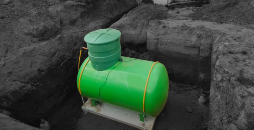 podziemny zbiornik na gaz