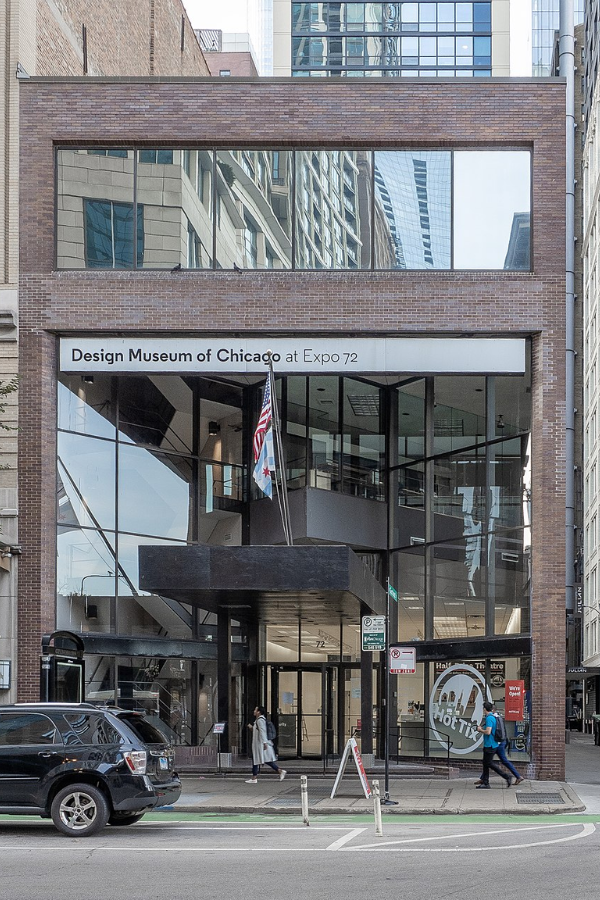 Chicago museum of design facade