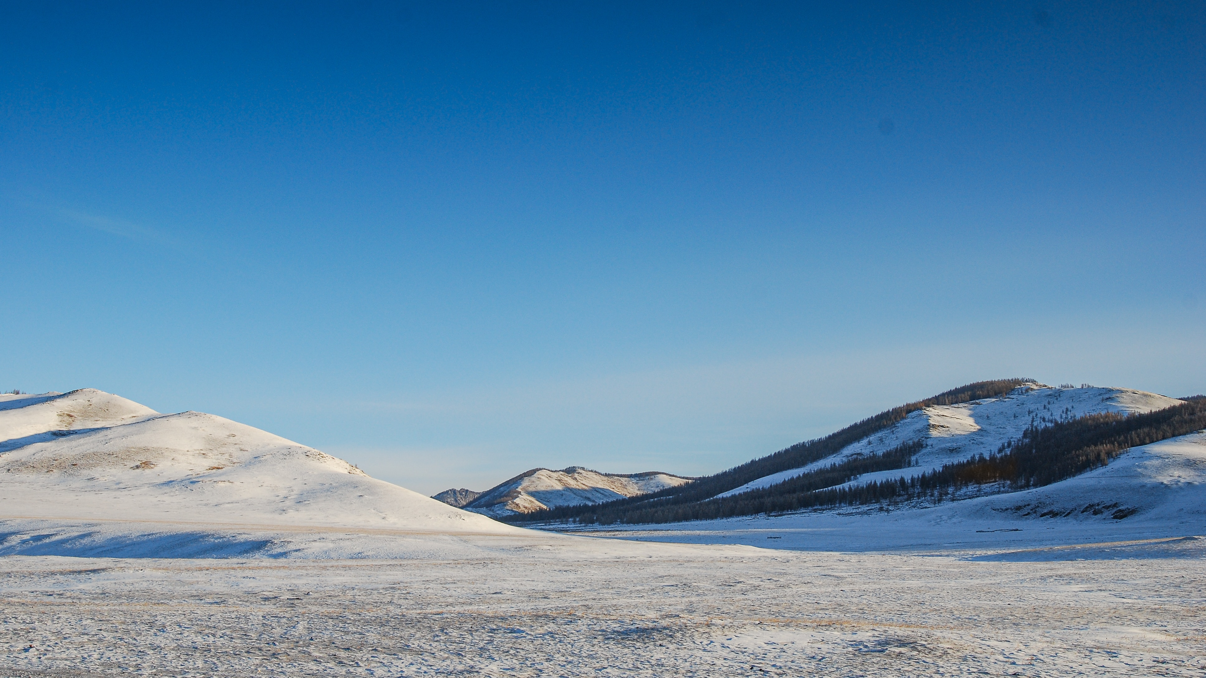 Mongolia is also known as the land of blue sky