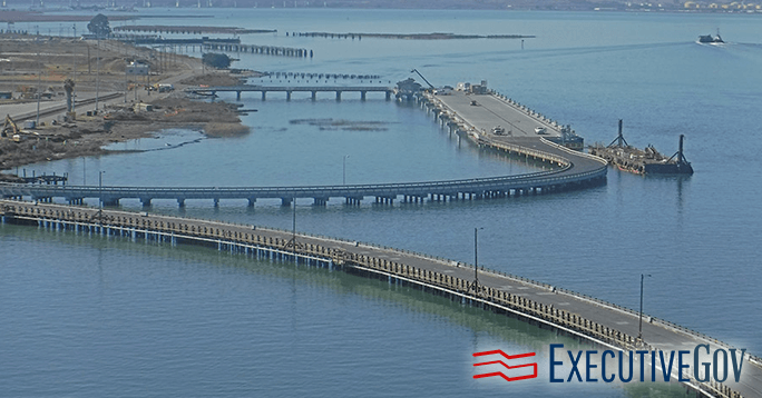 Kiewit Corporation, Upgrade of Pier 2 at Military Ocean Terminal Concord