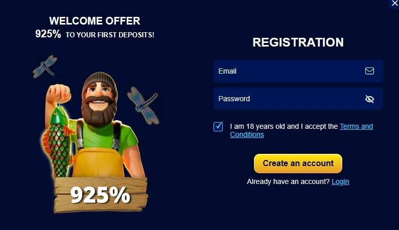 Goldenmister Casino Welcome Bonus