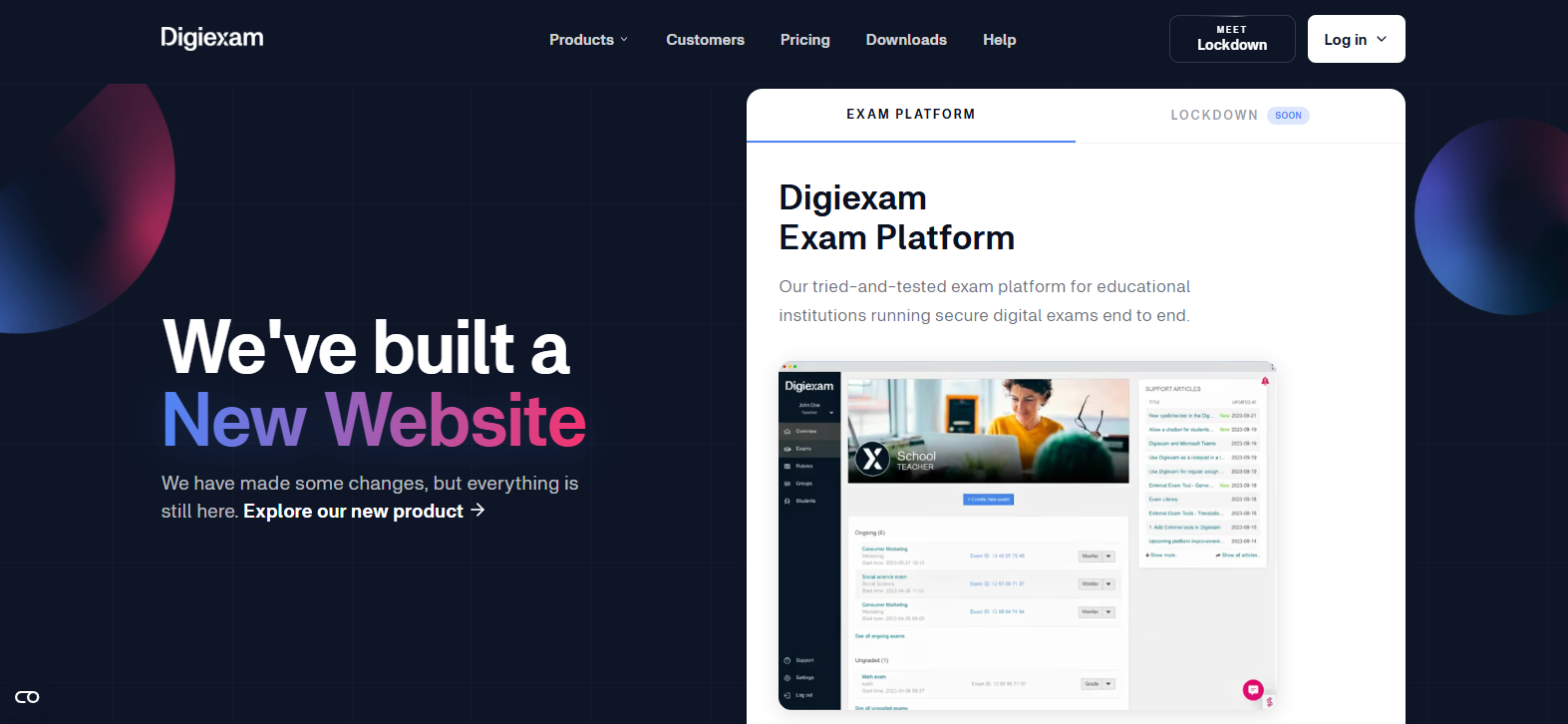 Digiexam secure digital exam platform providing end-to-end online assessment delivery, lockdown browser capabilities, and academic integrity protection as a Respondus alternative.