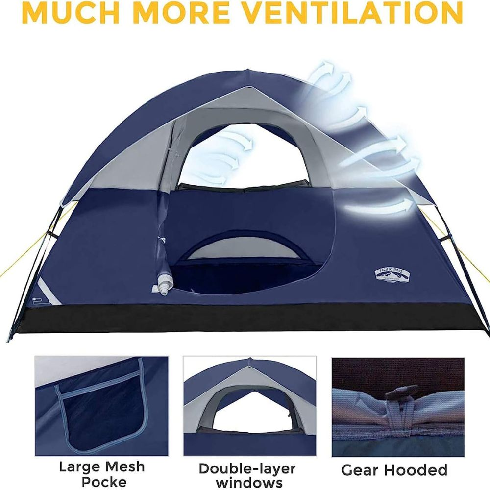 Pacific Pass 6-Person Family Dome Tent