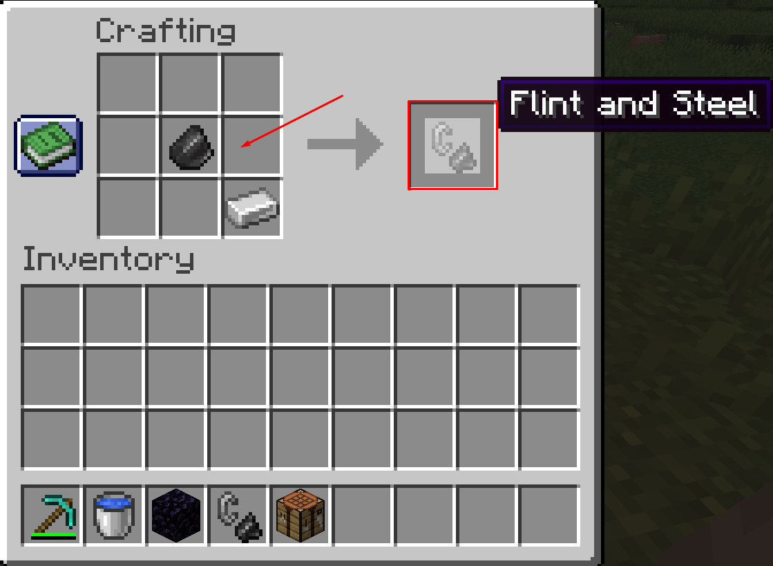You can use Flint and Steel to set fires all over the world.