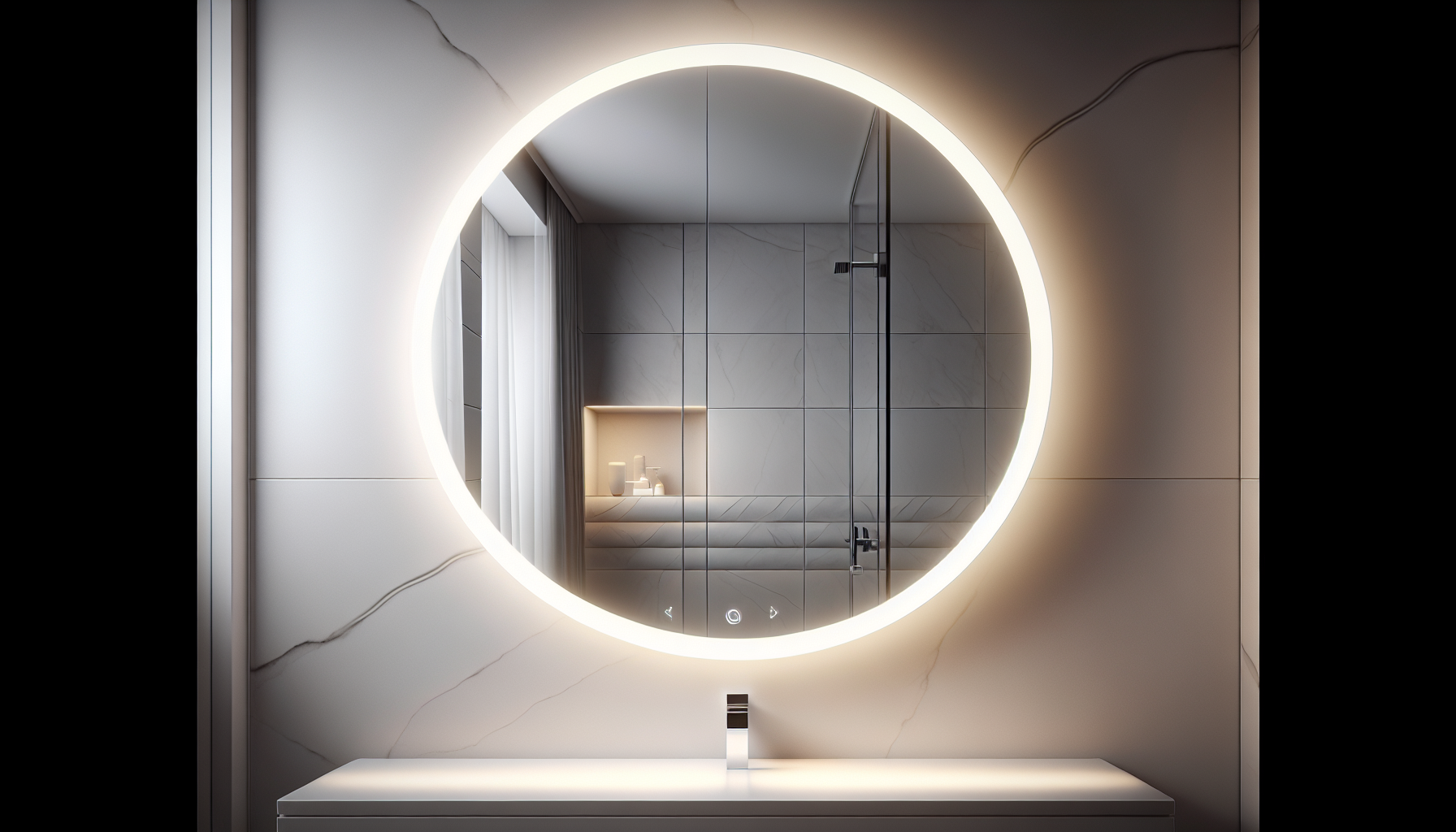 Reflect, Shine, Repeat! Our LED Bathroom Mirror Adds Sparkle to Your Space—Illuminate Your Reflection with Style! 💫🌟