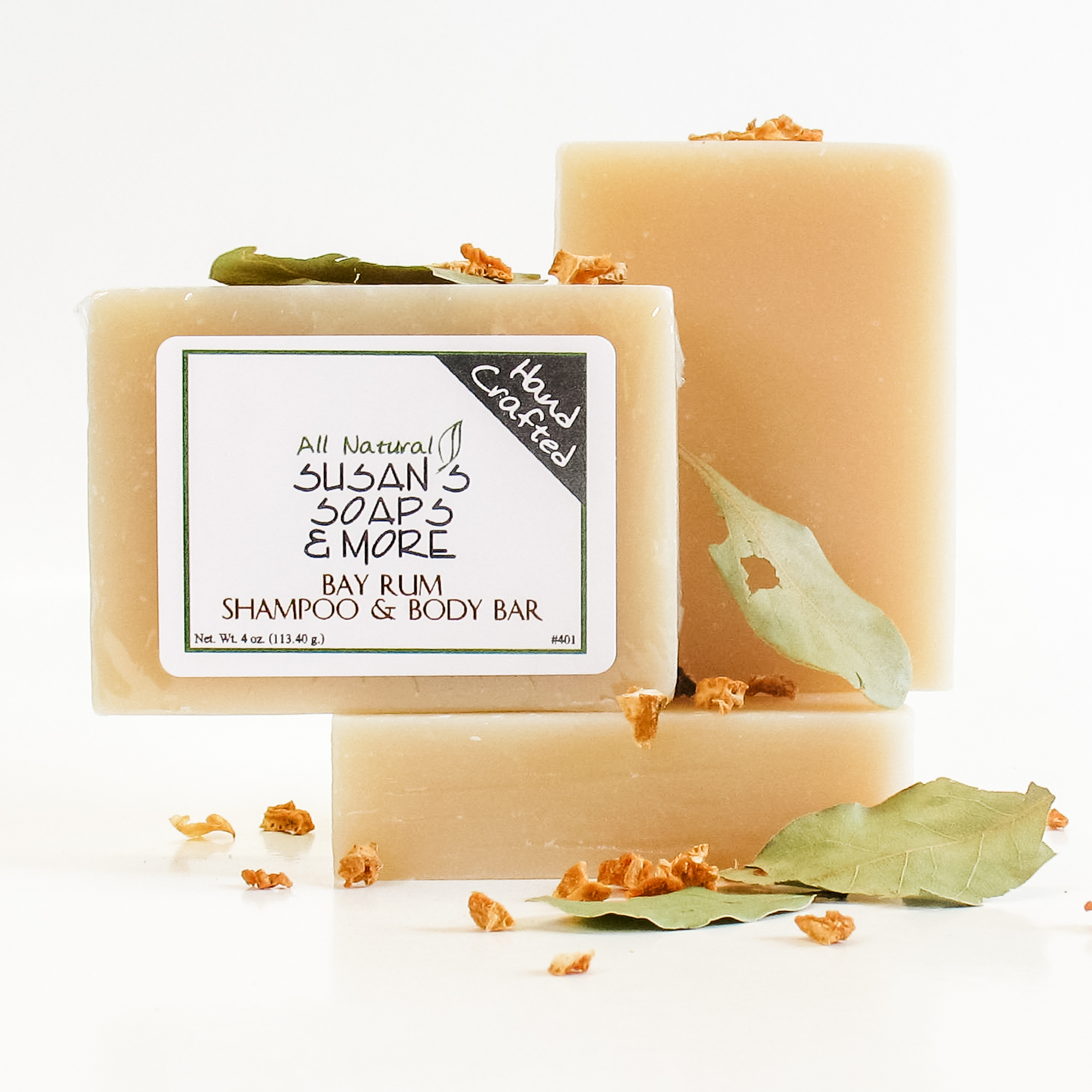 Bay Rum Shampoo Bars