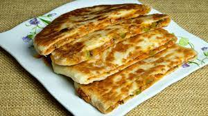 Pizza Paratha (Stuffed Vegetable Cheese Paratha) - Manjula's Kitchen -  Indian Vegetarian Recipes