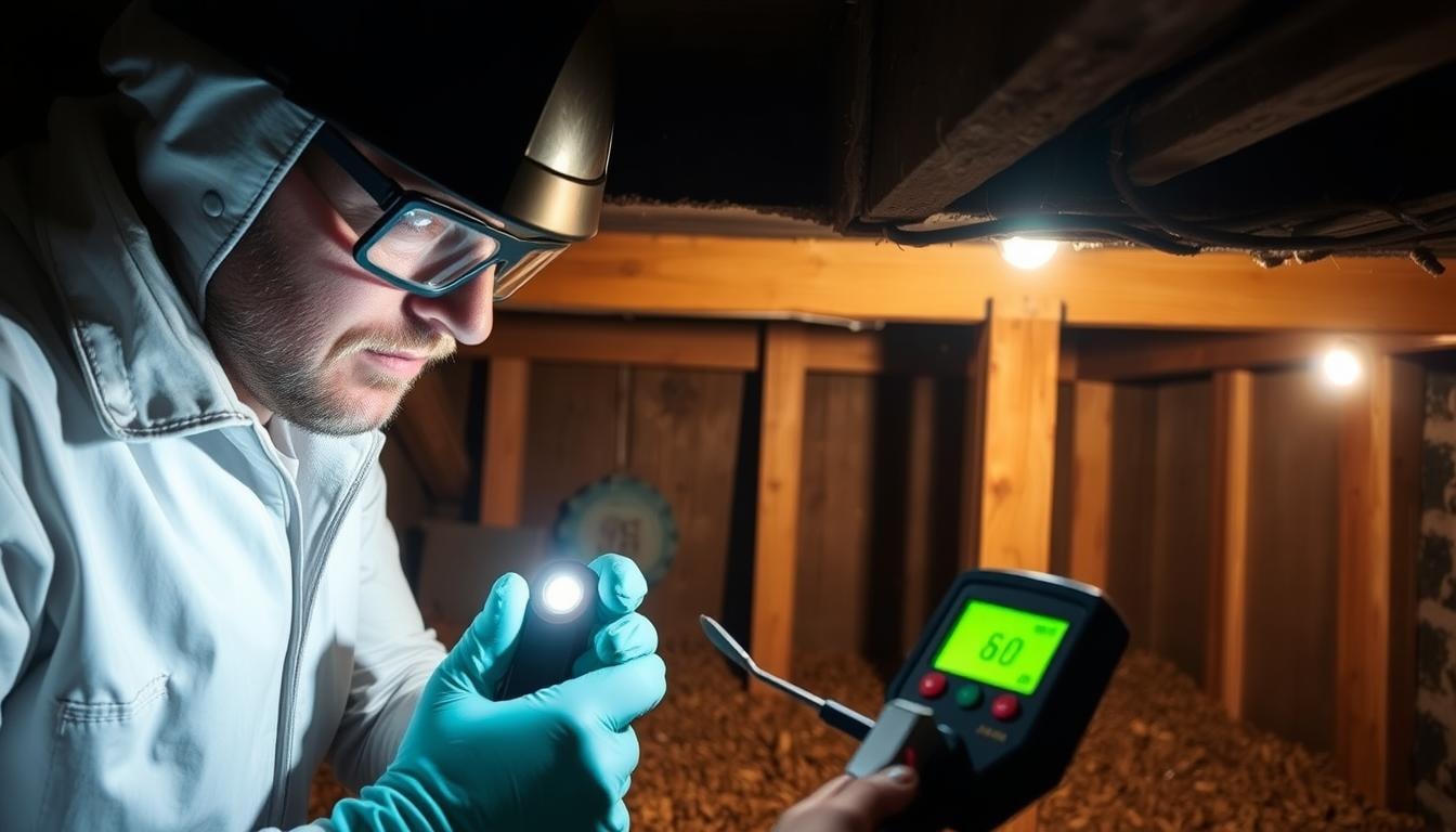 termite inspection process