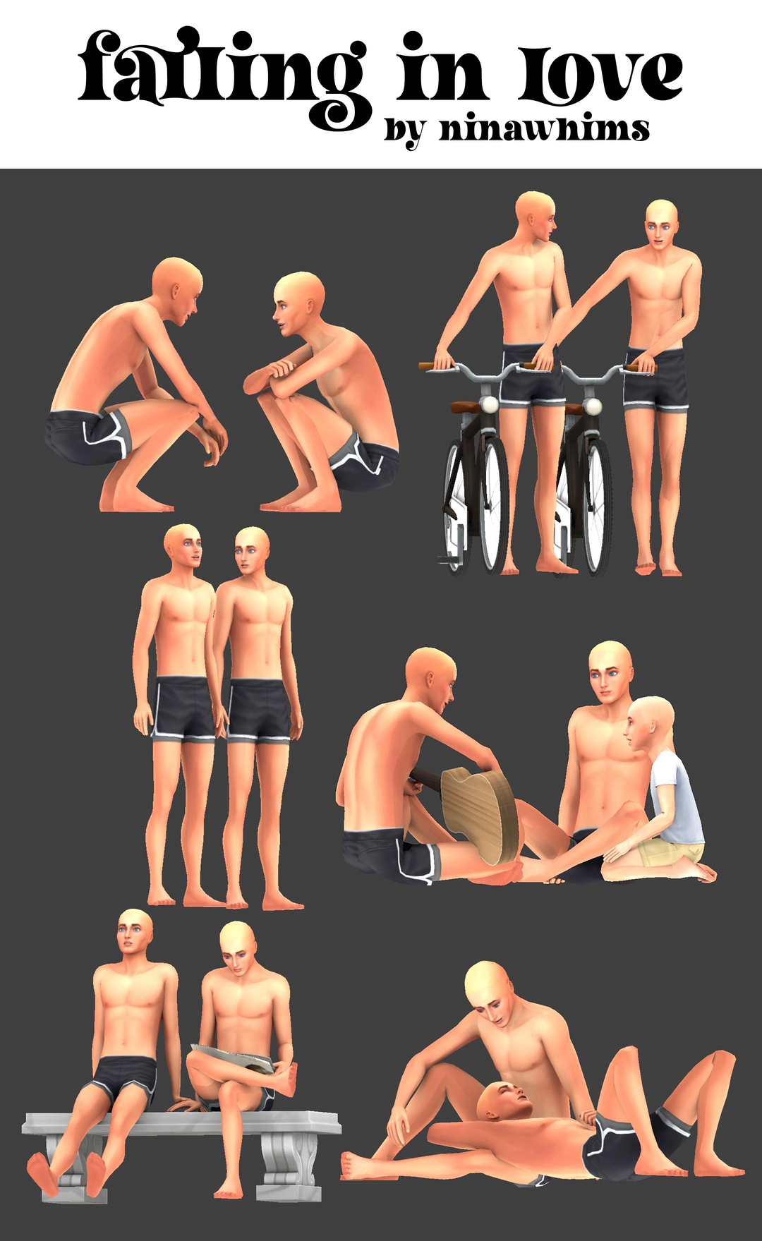 Falling In Love Pose Pack