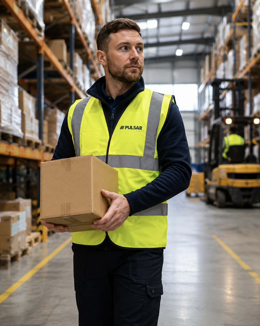 Keeping You Visible to all fork lift drivers in the warehouse