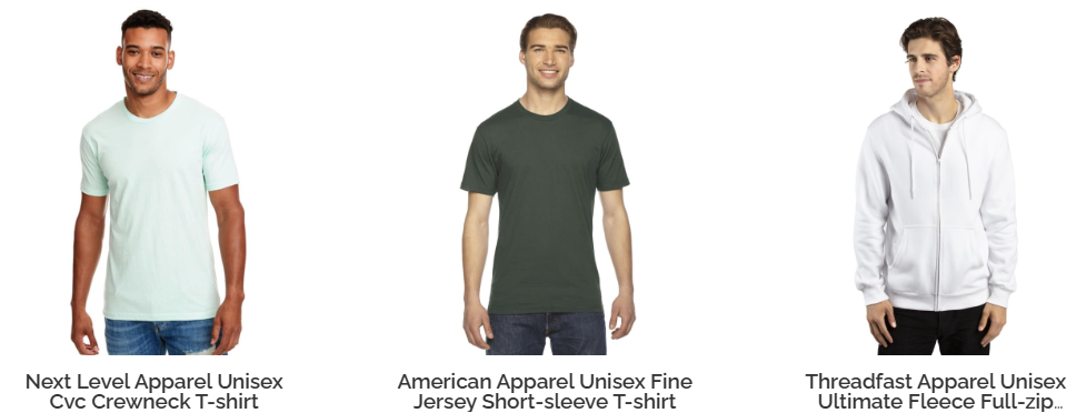 branded apparel for spring