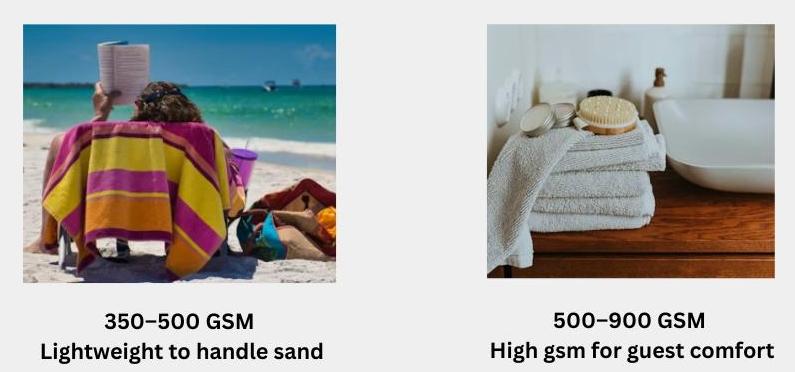 Care For Low GSM Towels And High GSM Towels