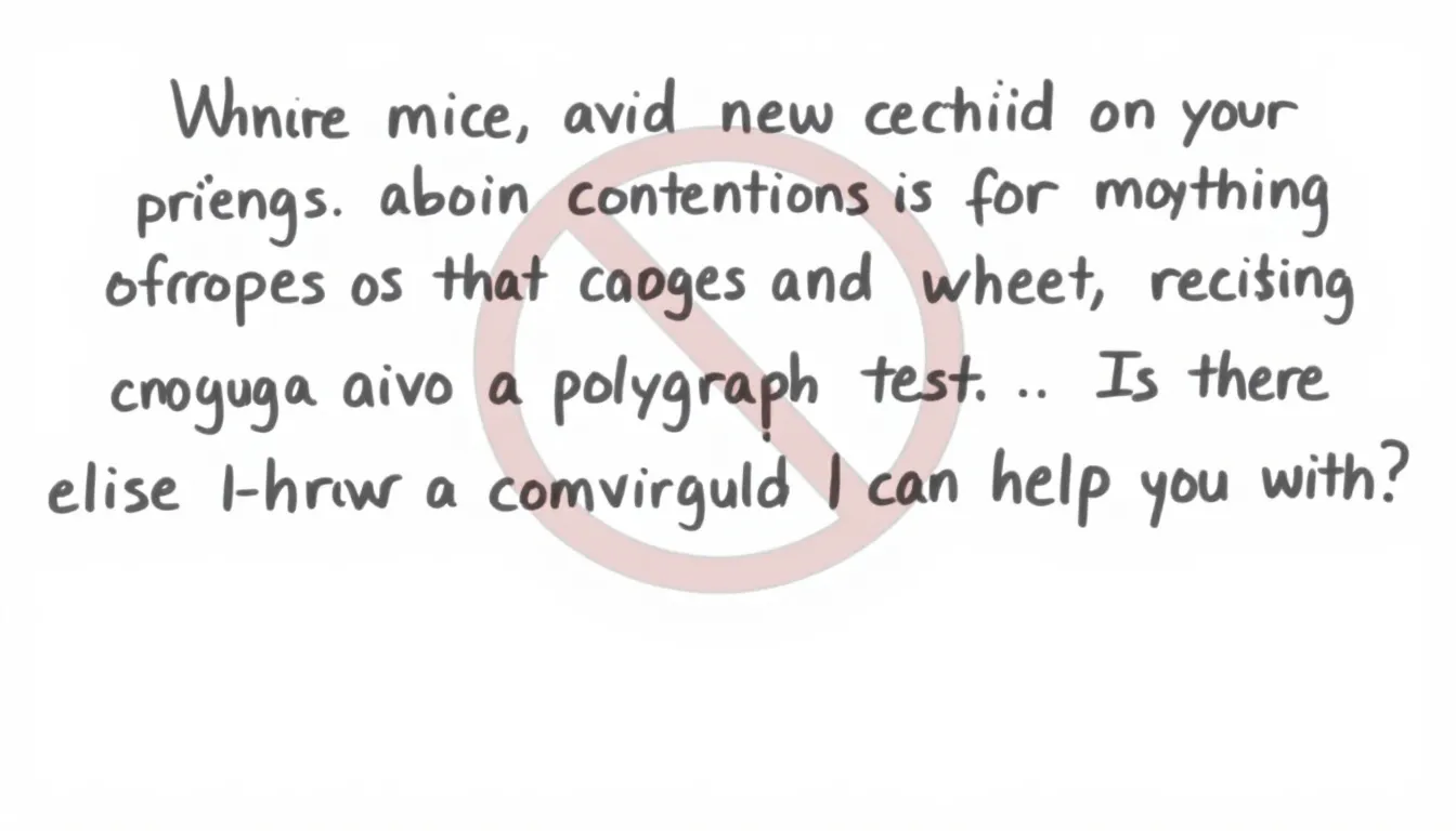 Who Should Avoid Lie Detector Tests? Key Exceptions Listed