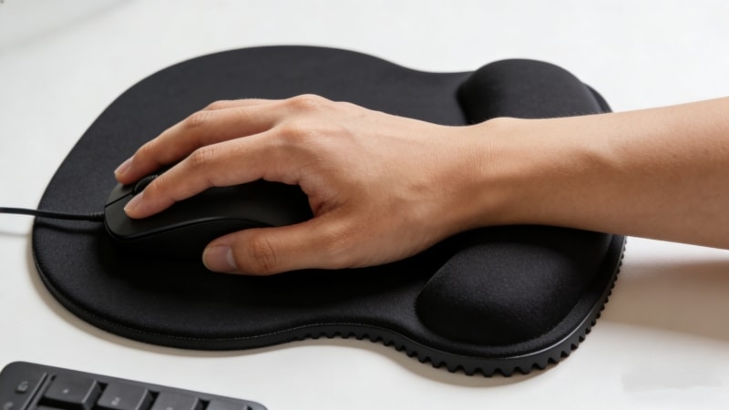 ergonomic mouse pad