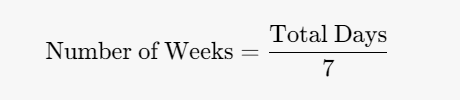 Calculate Weeks