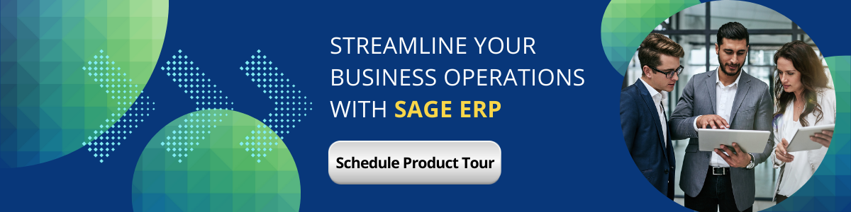 CTA - Streamline your business operations with Sage ERP