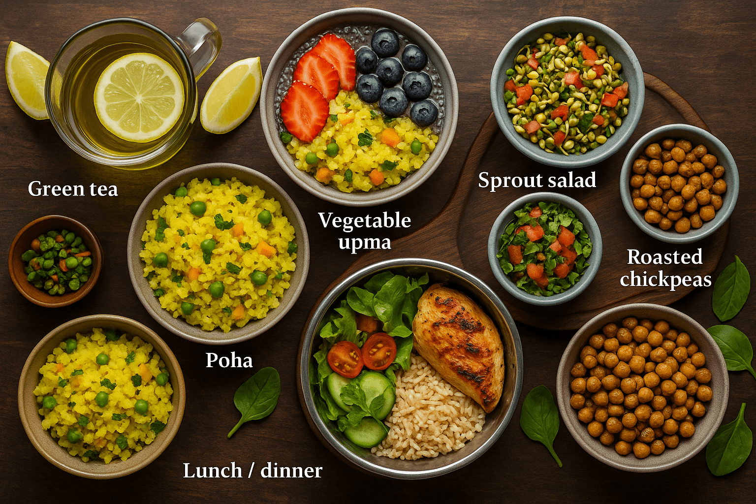Sample Indian Diet Chart for Healthy Weight Loss