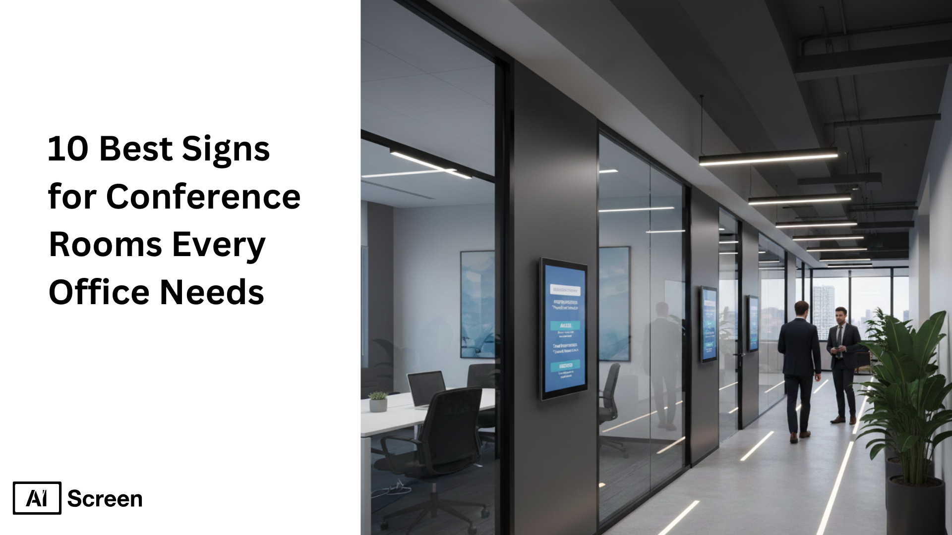 10 Best Signs for Conference Rooms Every Office Needs 1 best conference room signs for modern offices
