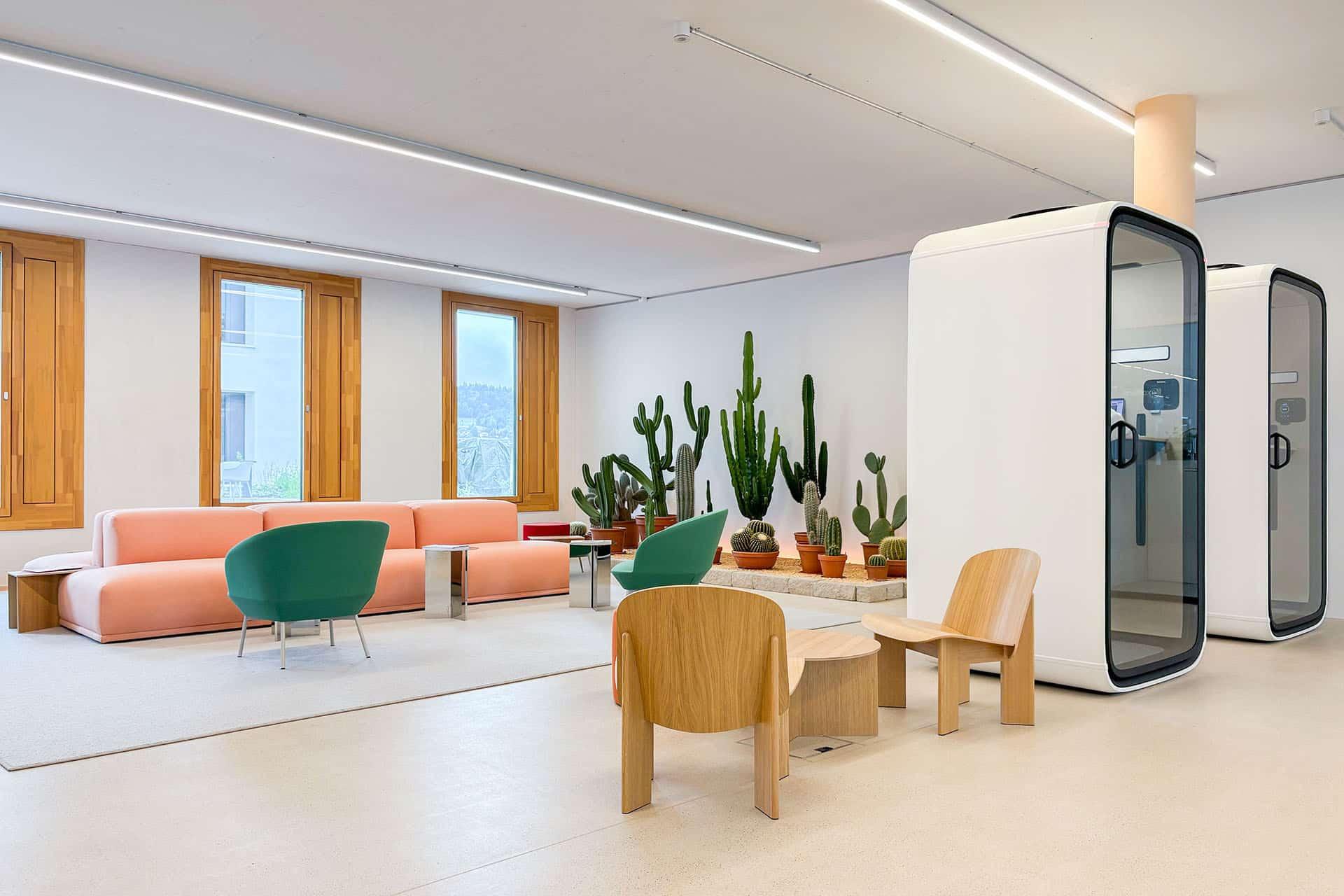 Bild, das den nachfolgenden Coworking Space in Zürich zeigt: JED