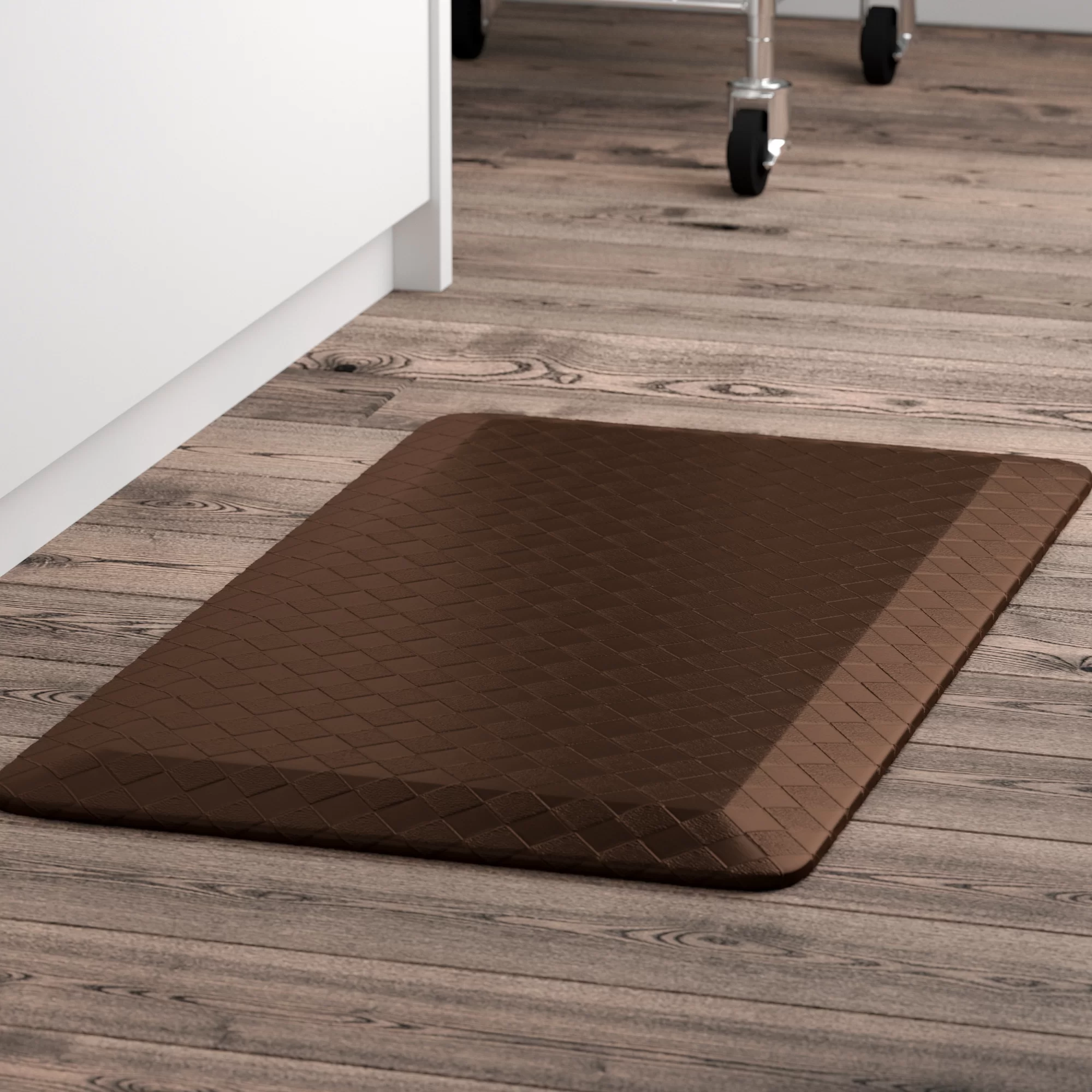 Example of a low-pile rubber kitchen mat 