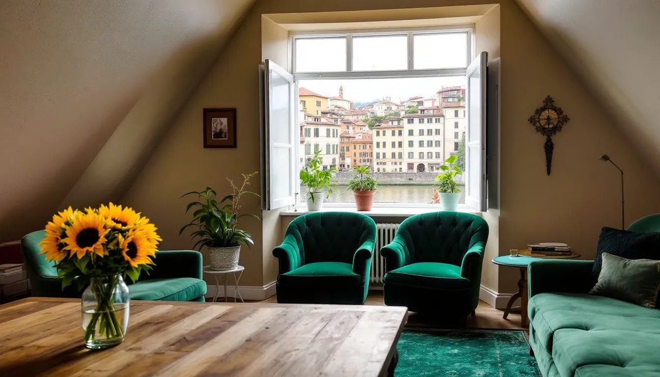 A student apartment in Italy showcasing living costs and accommodation options.