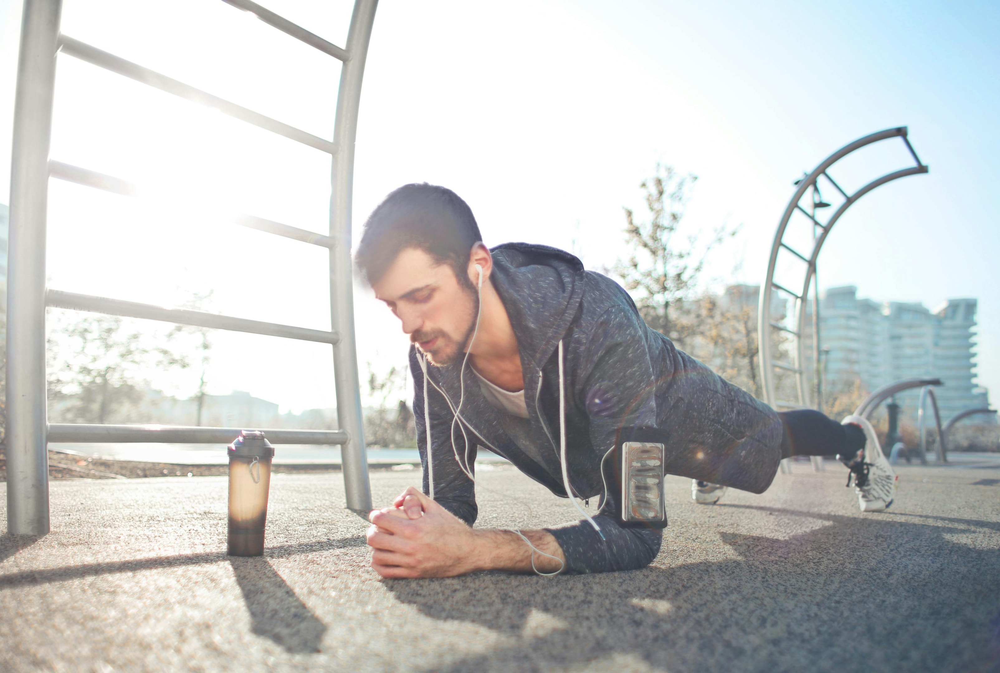 Photo by Andrea Piacquadio: https://www.pexels.com/photo/young-determined-man-training-alone-on-street-sports-ground-in-sunny-day-3768901/