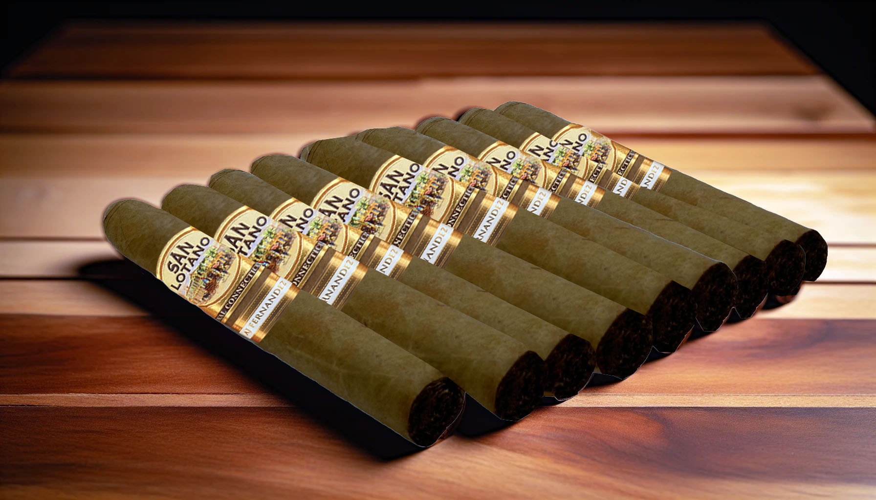 A variety of San Lotano Connecticut cigars