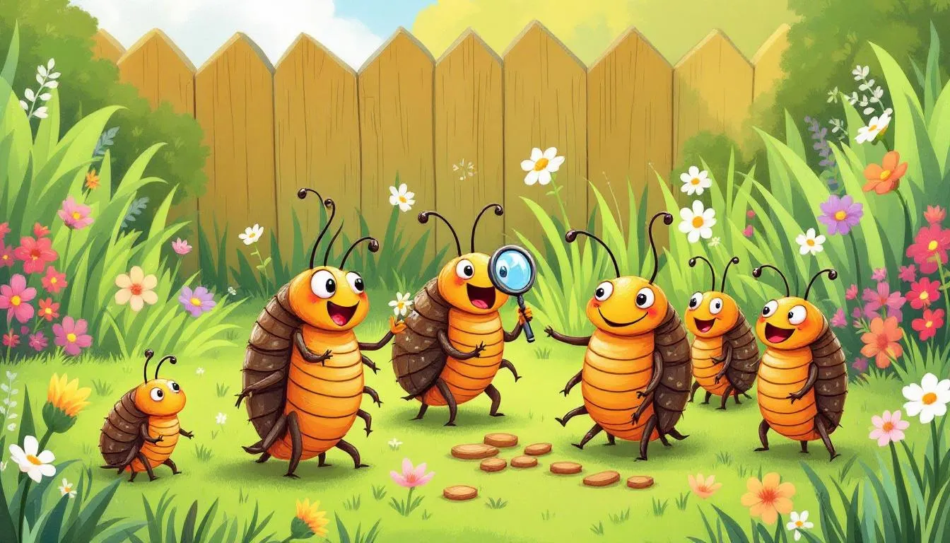 Identifying woodlice in their natural habitat.